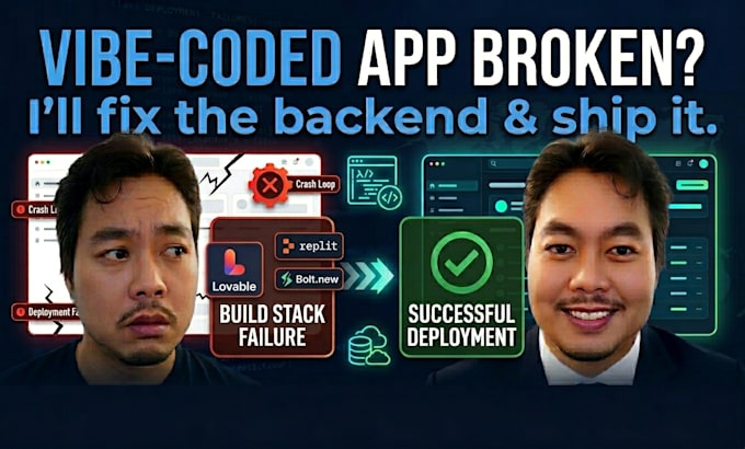 fix, debug and deploy your lovable, replit, bolt ai app
