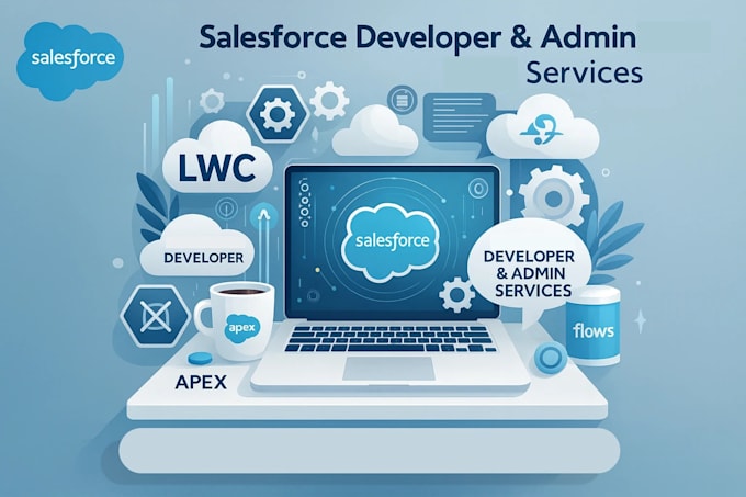 be your salesforce developer for lwc, apex, api integration and flows
