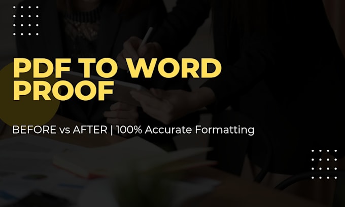 type PDF, image, handwritten notes to word excel fast