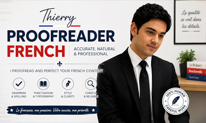 proofread and correct your french texts