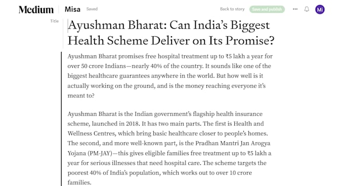public policy, government schemes and governance content