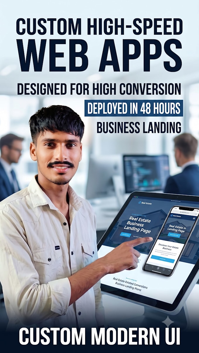 build a high converting modern website with lead capture