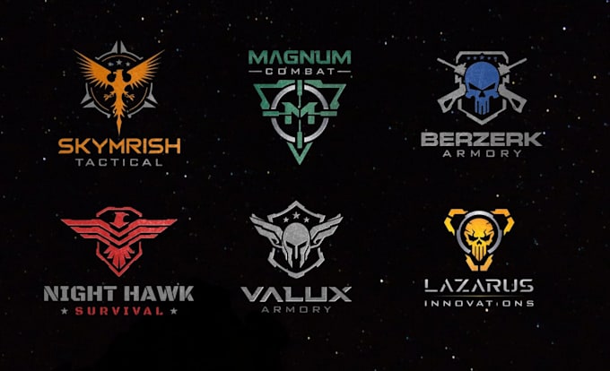 create a patch military tactical badge logo design