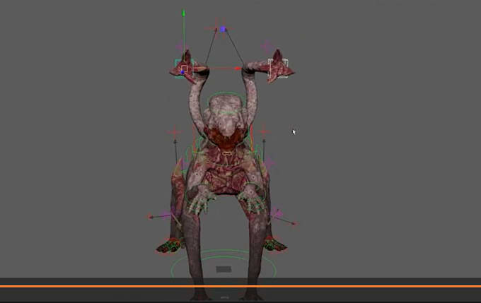 animate 3d animal,quadruped creature rig,vrm animaze,body flex physrig,ue5 ik fk