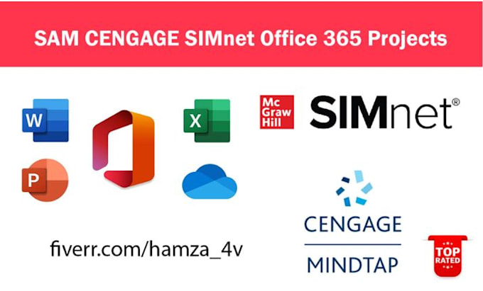 do your sam cengage, capstone, simnet projects in ms excel, access, word, ppt