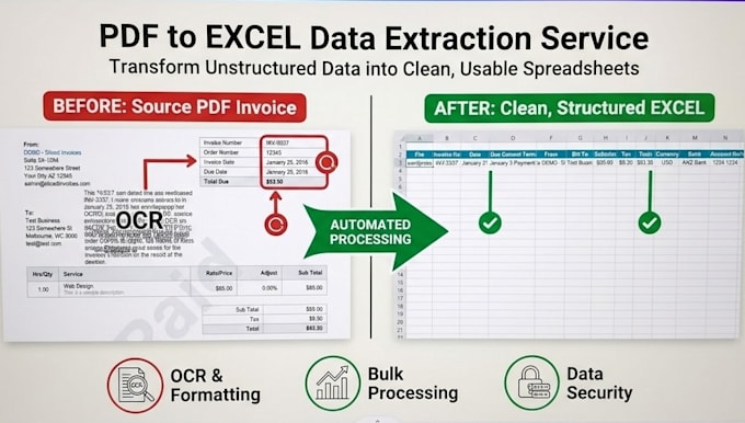 do python pdf data extraction to excel or csv with data cleaning