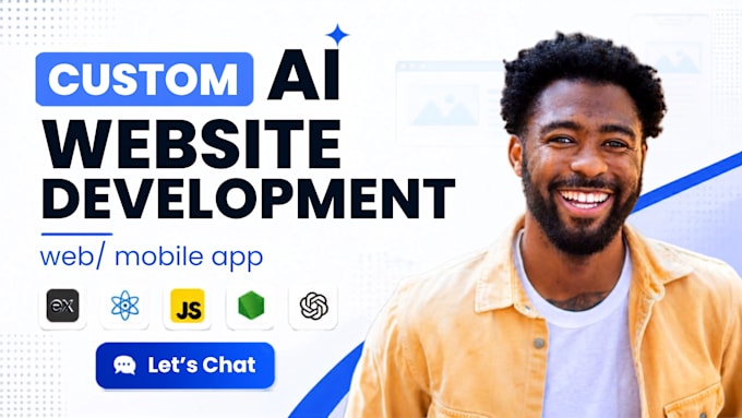 build ai website development ai chatbot, ai web application full stack developer
