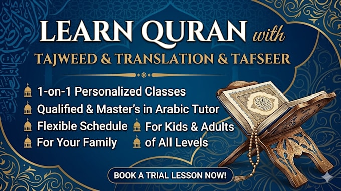 be your online quran teacher