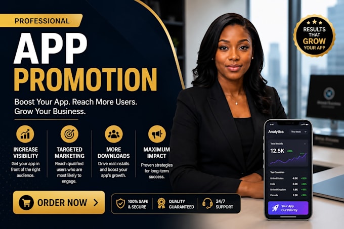 do mobile app promotion, app install, android, ios app review