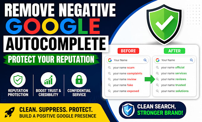 remove negative google autocomplete suggestions