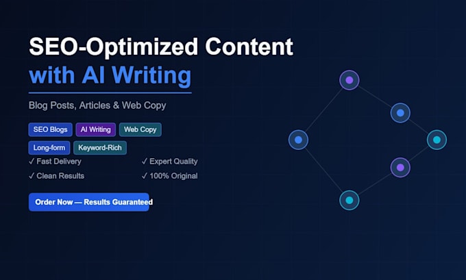 write SEO optimized blog posts and articles using ai