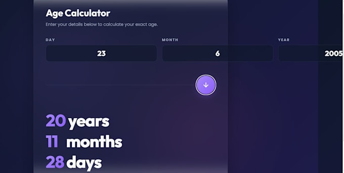 create a modern and responsive frontend website