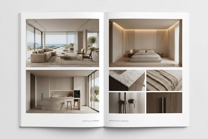 create luxury villa 3d rendering and interior visualization