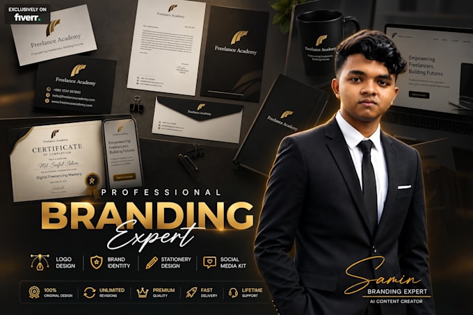 create eye catching visual identity for your business