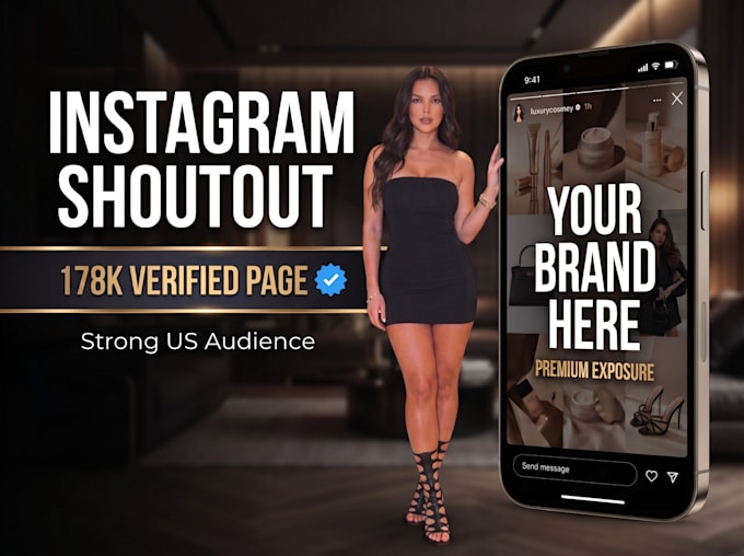 do an instagram shoutout on my 178k verified page