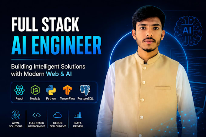 be ai software developer for ai saas, mern stack ai website