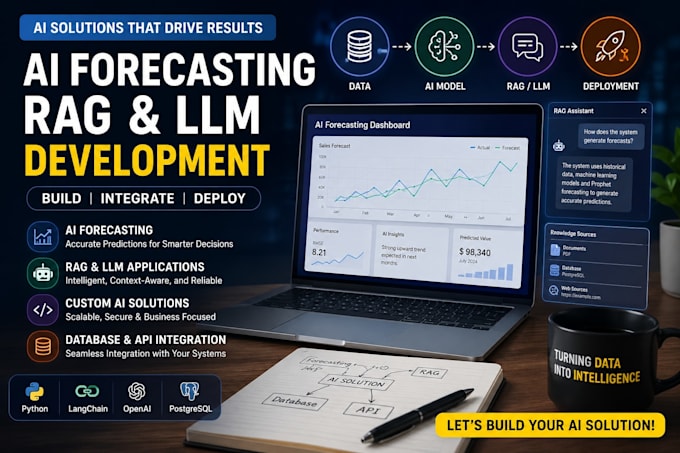build ai forecasting systems with rag, llm and predictive analytics