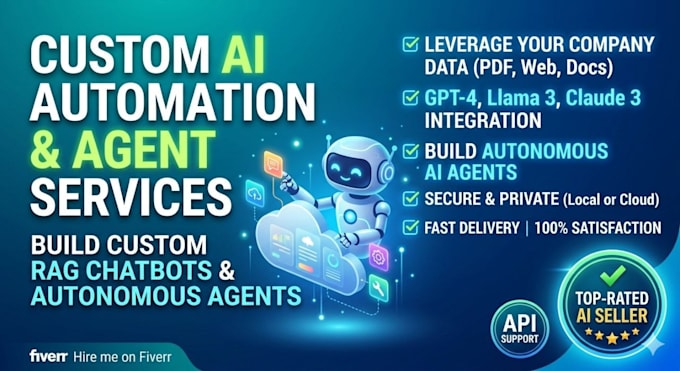 build custom ai agents and advanced rag chatbots for your data