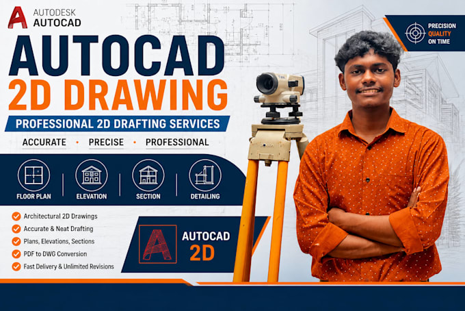 create autocad 2d drawings