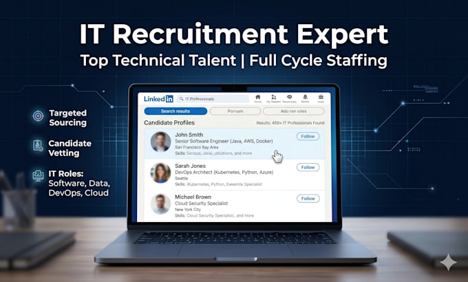 source and deliver skilled IT professionals, desktop and network engineers