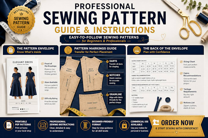 fix your sewing pattern drafting and sizing errors for any apparel