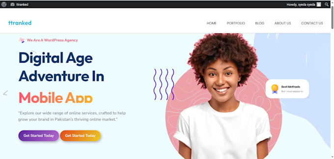 design a responsive wordpress website