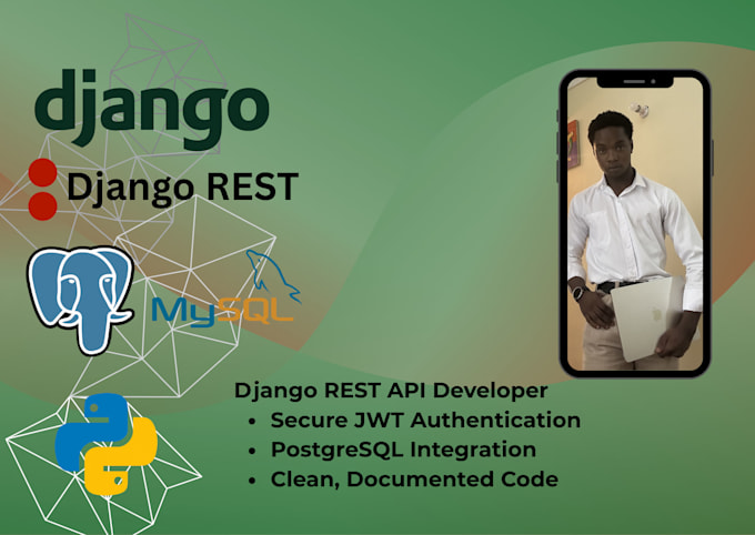 build a secure rest API using django rest framework