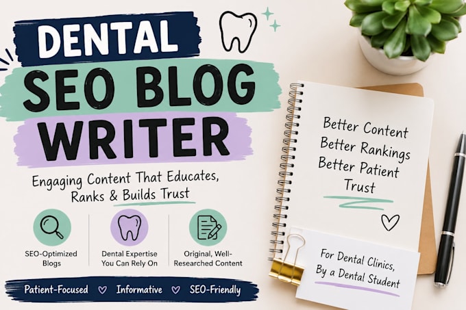 write ai SEO dental blog posts for your dental practice