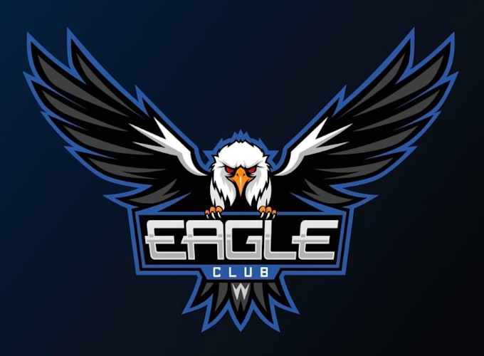 make wonderful style for eagle mascot logo design service