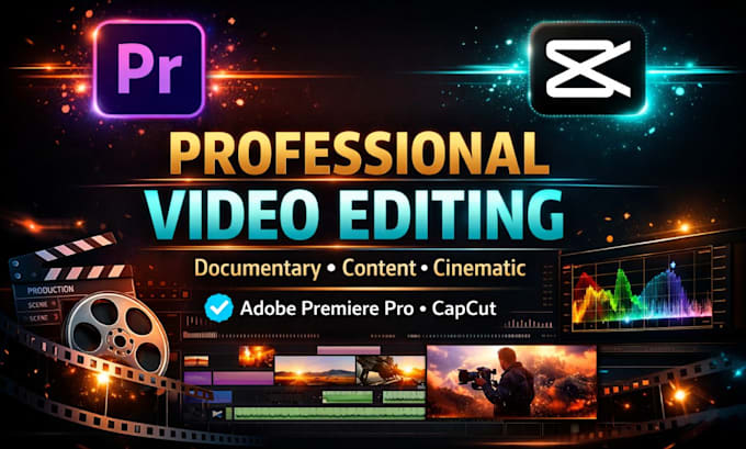 do professional documentary and content video editing
