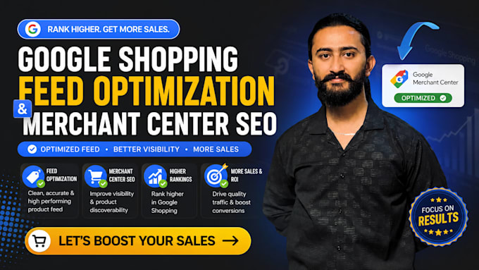 do google shopping feed optimization and merchant center SEO
