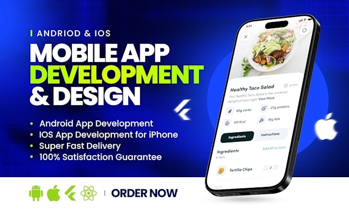 mobile app development, ios, android app creation flutter app developer