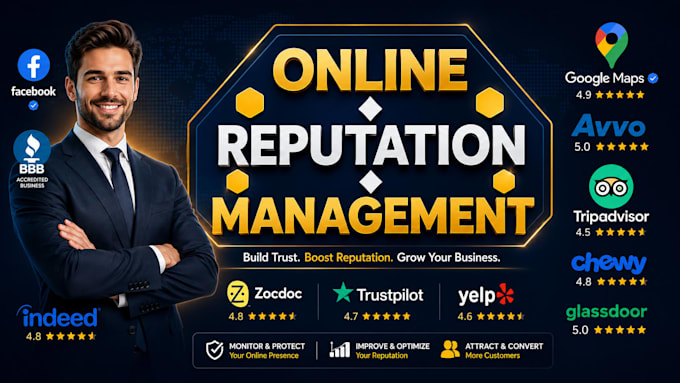 repair your online reputation ORM with building positive brand reputation