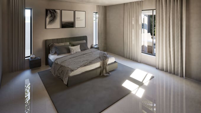create realistic architectural 3d renders and visualization