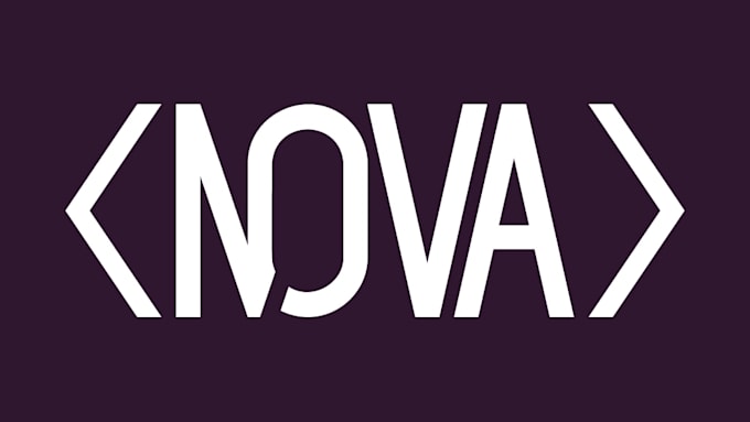 design modern minimalist typography logo
