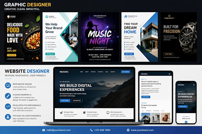 do web designing, web seo, graphic designing,logo making,