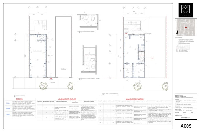 floor plans and 2d drawings