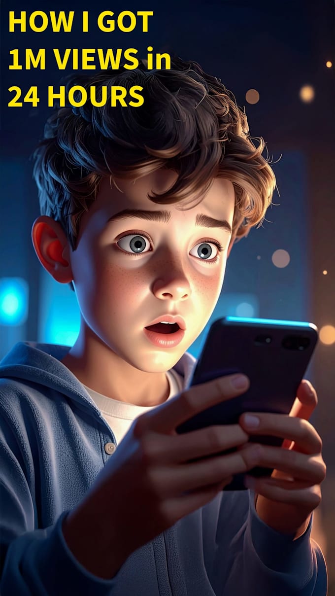 design viral short thumbnail
