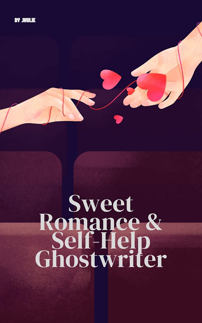 ghostwrite a sweet romance story or self help content