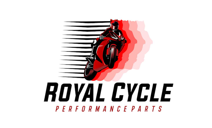 design custom motorcycle parts mechanic logo