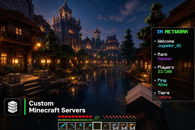 setup, optimize, and configure your custom minecraft server