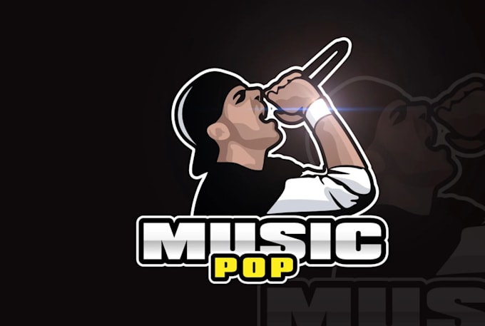 create a custom music logo design for your music business