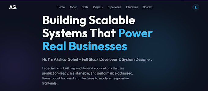 build full stack web apps