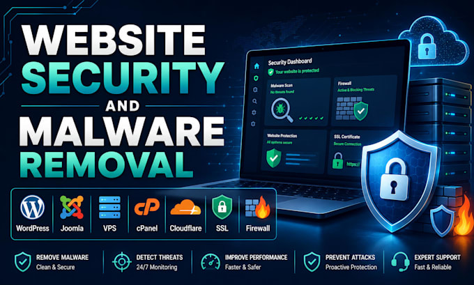 clean hacked websites and remove malware