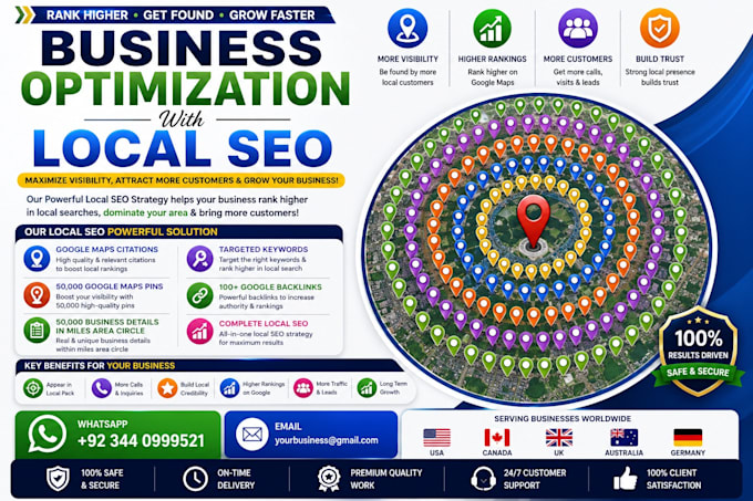do business optimization business ranking web ranking and local seo