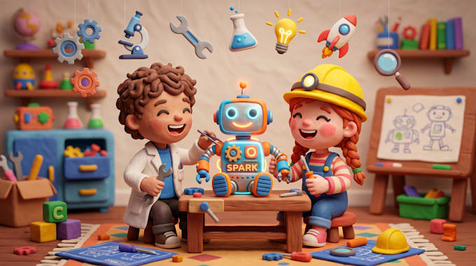 create 3d ai art and illustration