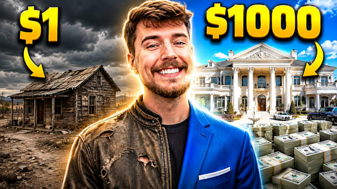 make 3 ai thumbnails that catch public attention