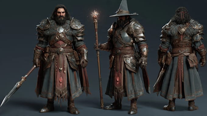 create fantasy card game art and book illustrations