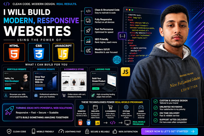 code HTML , CSS , js websites and programs