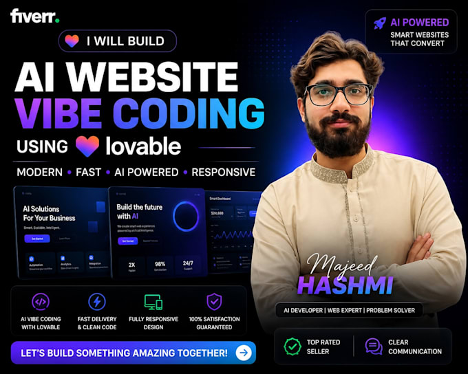 build ai website vibe coding using lovable